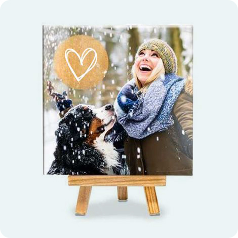 Foto Quadro con cavalletto